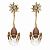 OR2210-2 Earings Ragno Art Nouveau piccolo