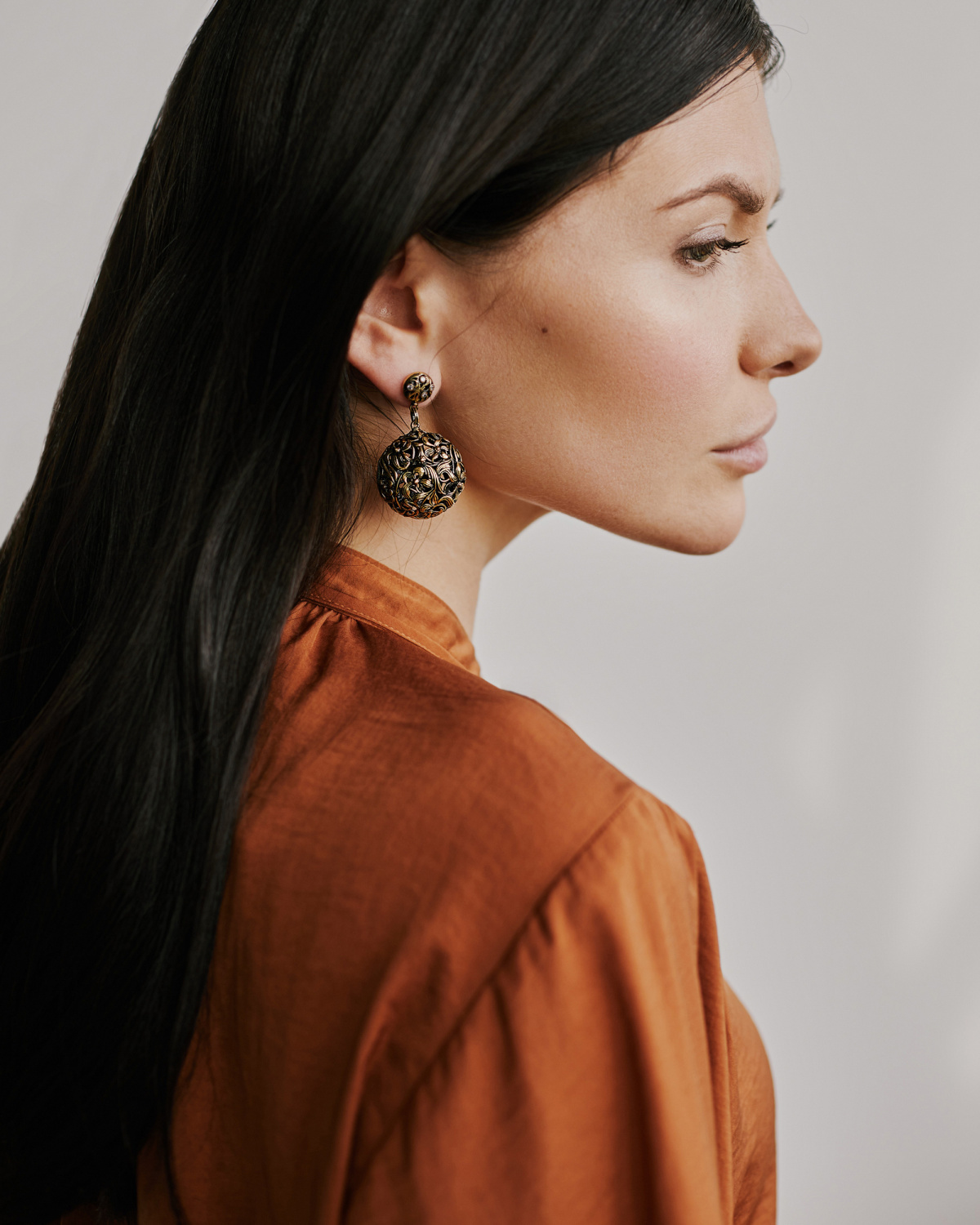 OR1901 Earings PALLA DI FIORI