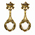 OR4457 MADREPERLA Earings LATTE D'ORO
