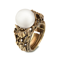 AN1803 PEARL Ring Mazzo di fiori