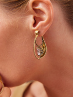 OR5028 CRYSTAL Earings ORBITALITA