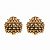 OR2105 Earings пуссеты Trifoglio