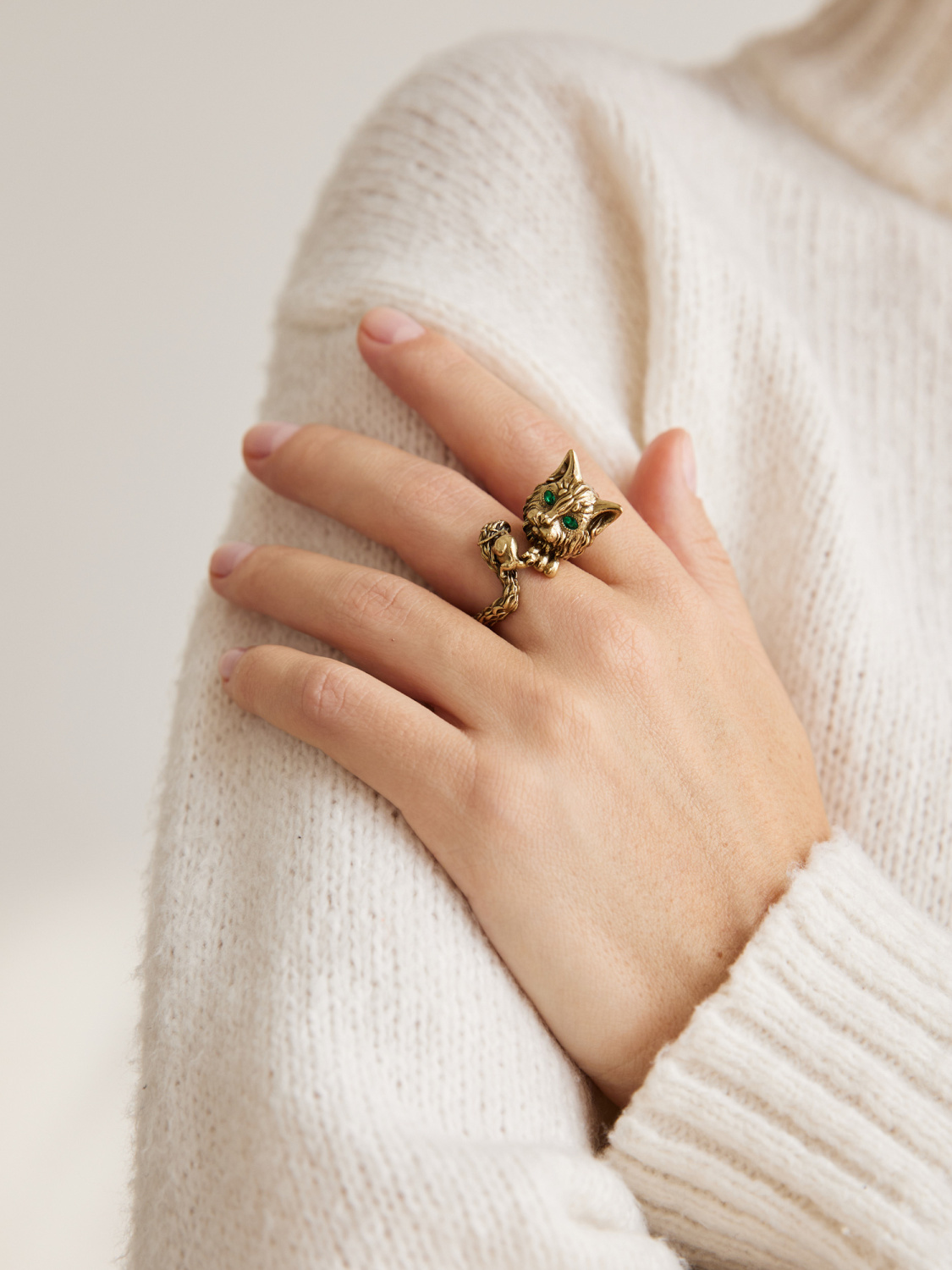 AN3201 Ring GATTO E TOPO