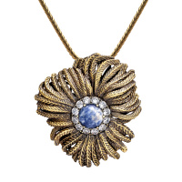 SP1810  Broosh/Necklace FIORI DEL PARADISO