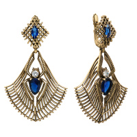 OR310721 TANZANITE Earings RAGNO ART DECO