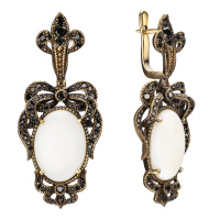 OR2006 NERO Earings REGALIA DELLE REGINE