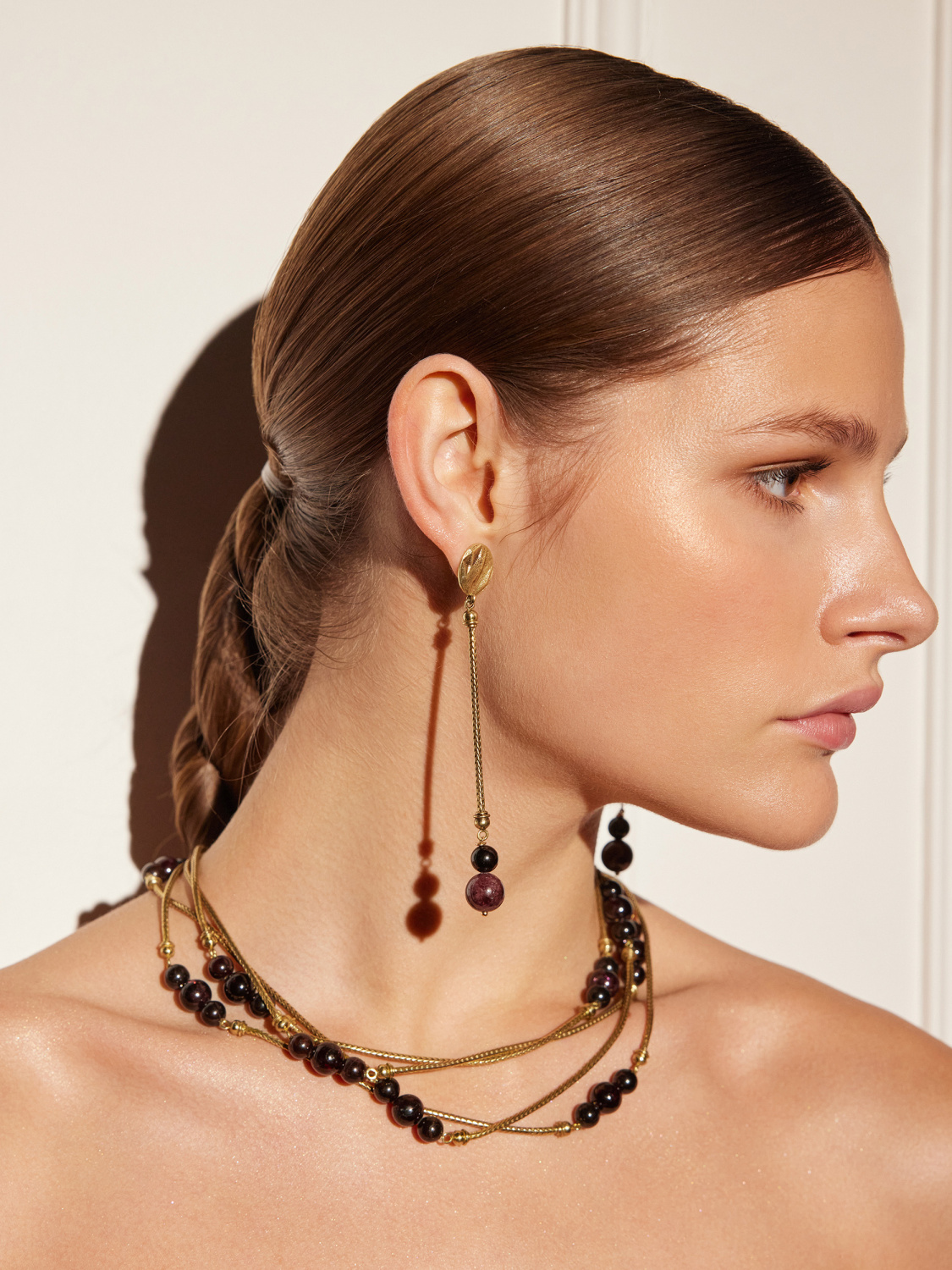 OR1311 GRANATO Earings TONDO