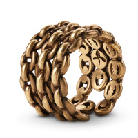 AN2525 Ring CATENE tre strisce