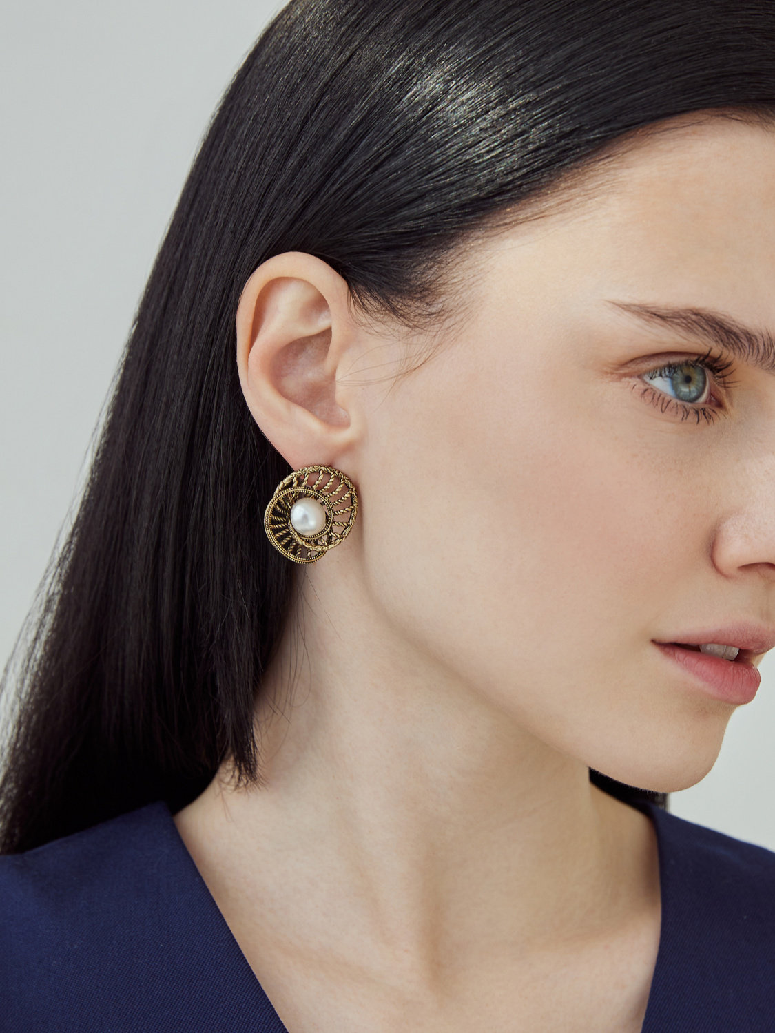 OR1729 PEARL Earings ARCLET