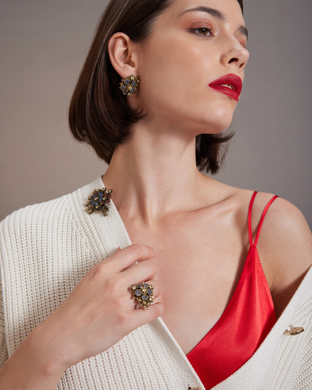 AN1902 Ring MAZZO DI FIORI