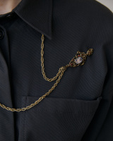 SP5456 CRYSTAL Necklace/Broosh BRILLANTE