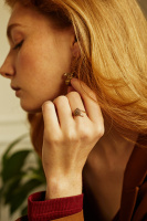 OR2004 CRYSTAL Earings Bumblebee sul trifoglio