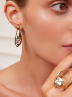 OR5028 CRYSTAL Earings ORBITALITA
