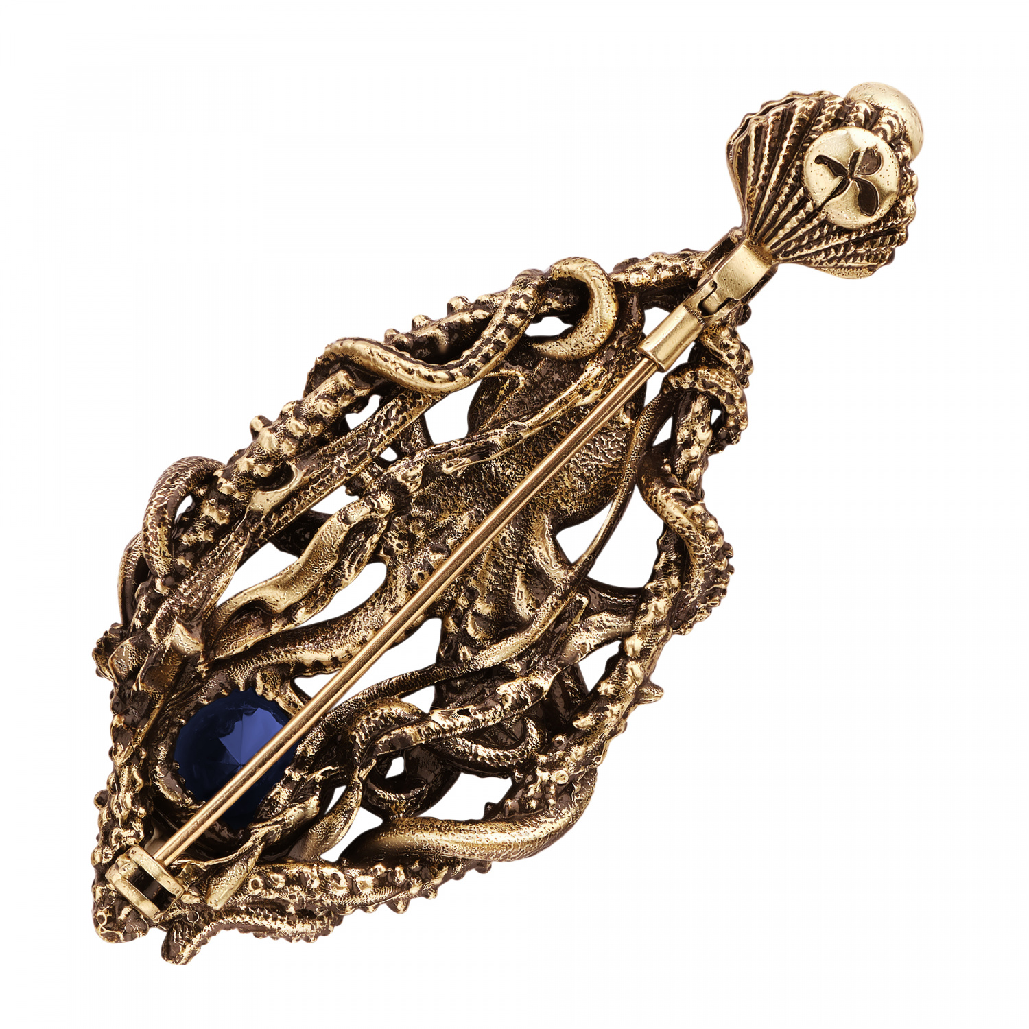 SP2032 BLU Necklace/Broosh SIGNORE DEI MARI