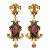 OR190520  Earings Barocco Granato