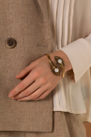 BR2907 PEARL Bracelet Piuma di Fenice
