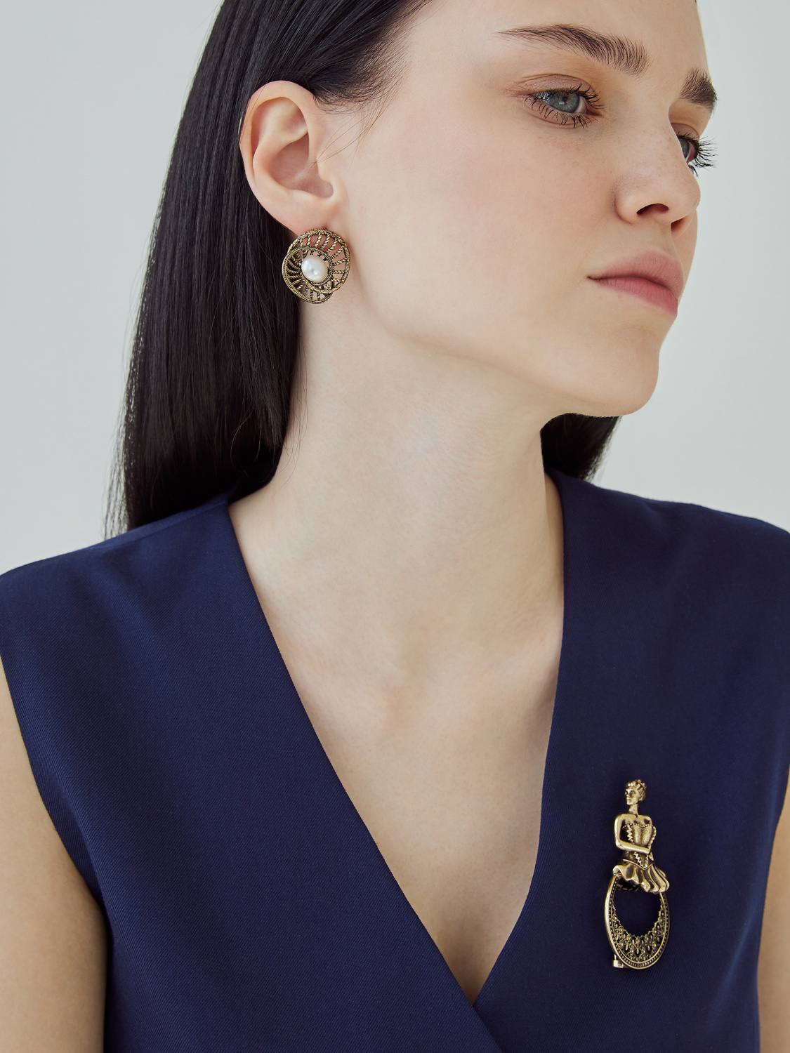 OR1729 PEARL Earings ARCLET