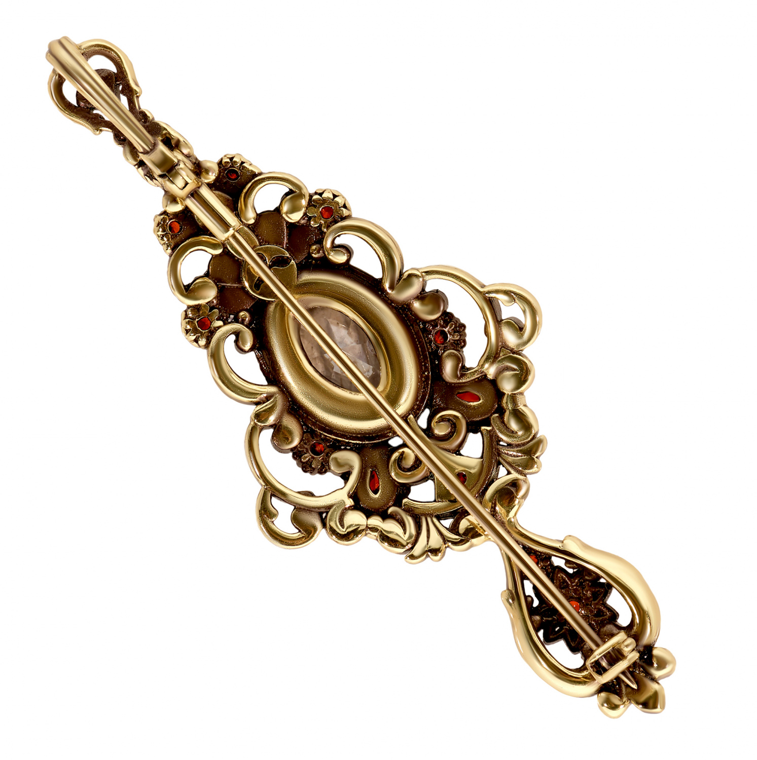 SP5456 CRYSTAL Necklace/Broosh BRILLANTE