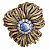 SP1810  Broosh/Necklace FIORI DEL PARADISO