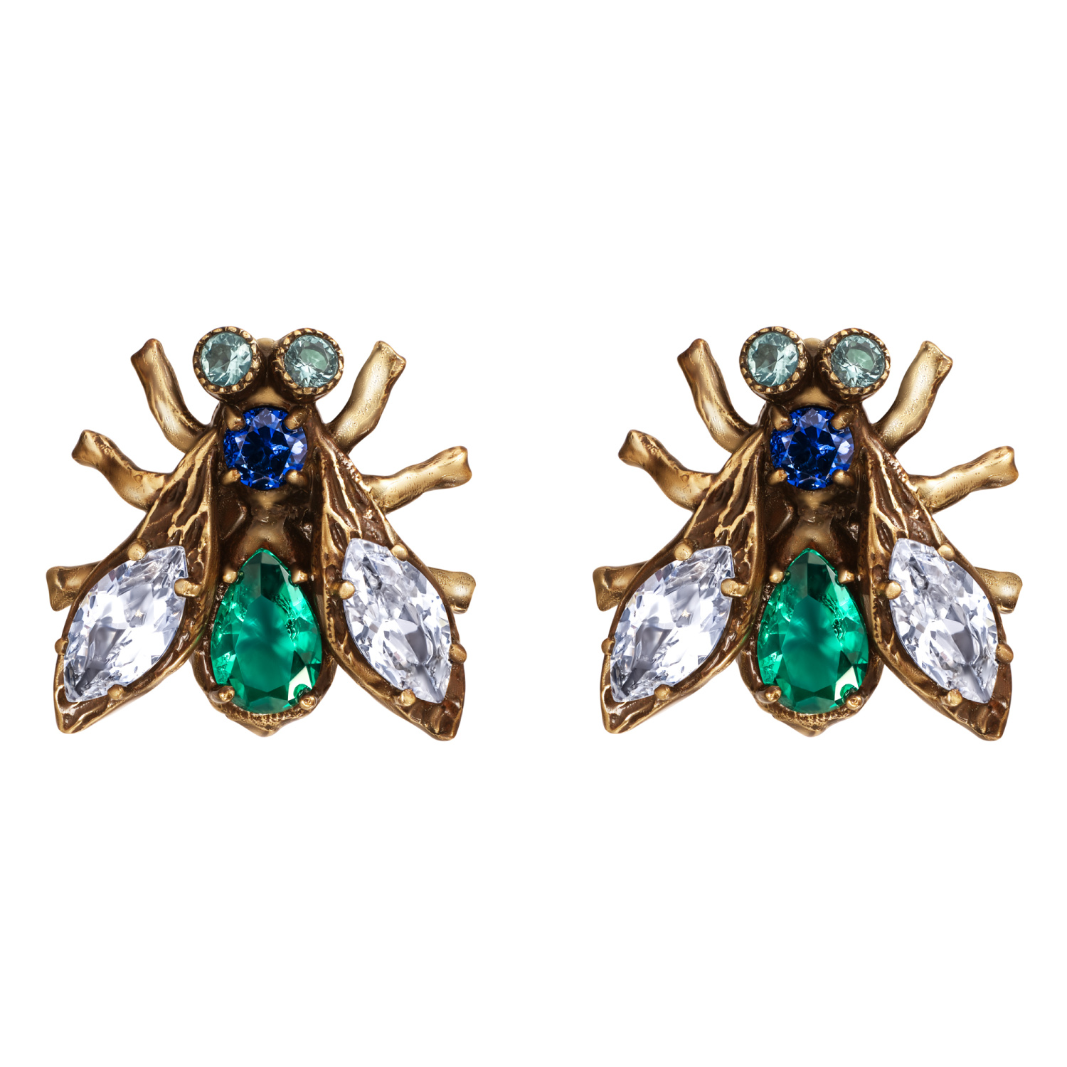 OR4142 Earings пусеты FUTURISMO