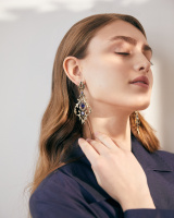 OR1540 TANZANITE Earings LAMPADARI