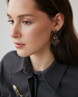 OR310721 TANZANITE Earings RAGNO ART DECO