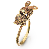 AN2104 CRYSTAL Ring Bumblebee sul trifoglio