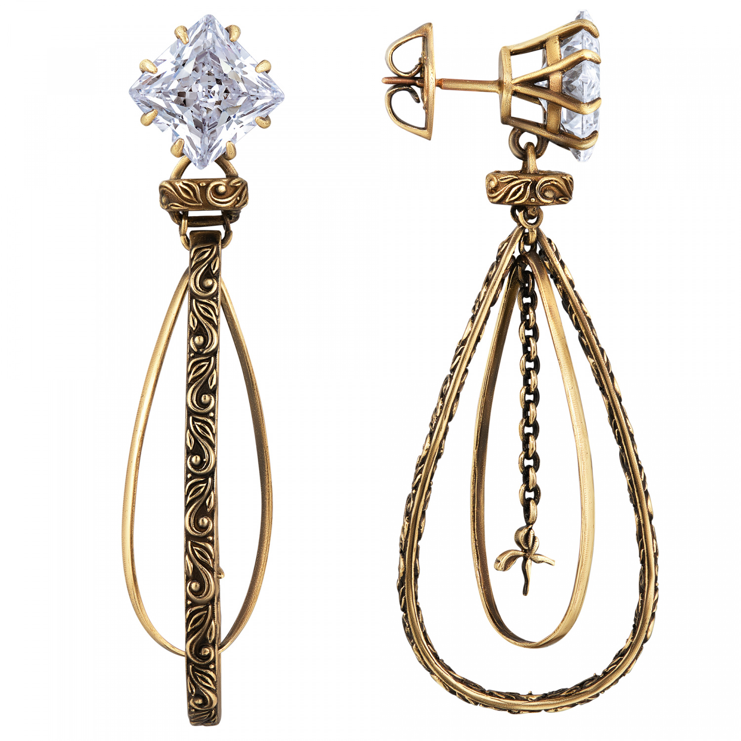 OR1605 CRYSTAL Earings VIVIENNE