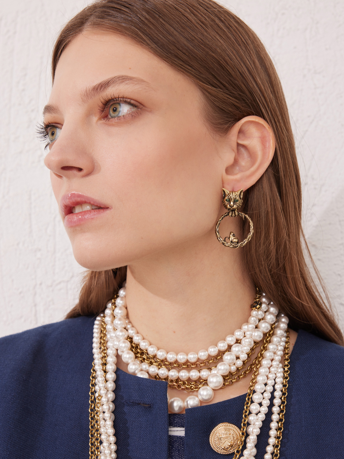 OR3201 Earings GATTO E TOPO