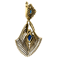 OR310721 TANZANITE Earings RAGNO ART DECO