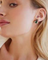 OR4142 Earings пусеты FUTURISMO