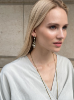 OR1803 Earings Piuma di Fenice