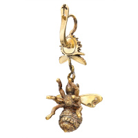 OR2004 CRYSTAL Earings Bumblebee sul trifoglio