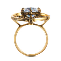AN5029 CRYSTAL Ring GRANDE ORBITALE