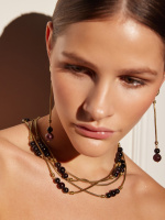 OR1311 GRANATO Earings TONDO