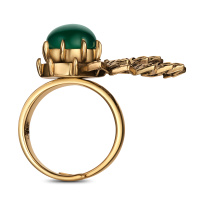 AN2809 VERDE Ring VENTAGLIO