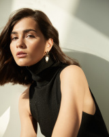 OR2006 NERO Earings REGALIA DELLE REGINE