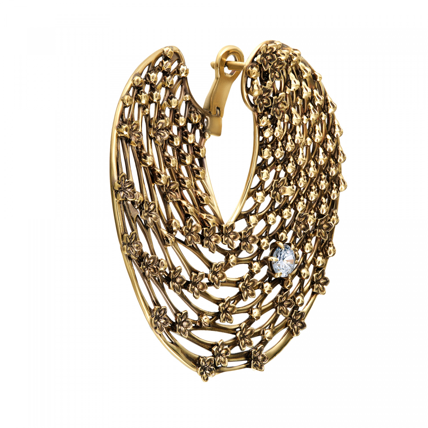 OR6271 Earings VORTICE DI FIORI
