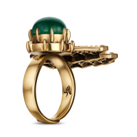 AN2809 VERDE Ring VENTAGLIO