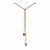 CO0410 CHAMPAGNE/GIALLO Necklace - галстук CARAMELLO