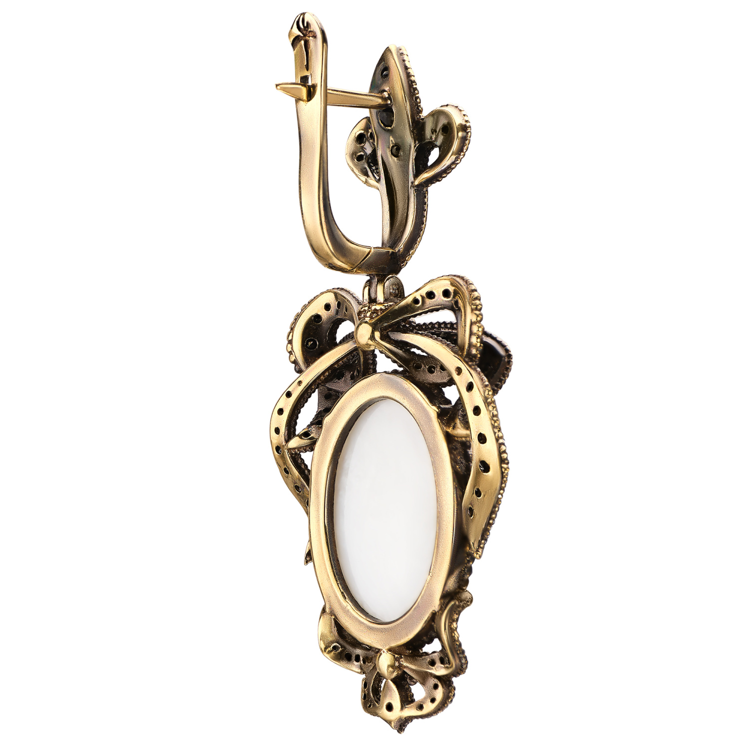 OR2006 NERO Earings REGALIA DELLE REGINE