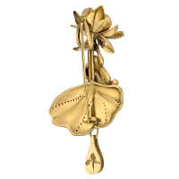 CO1702 PEARL Necklace/Broosh Rana di loto