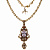 SP5456 CRYSTAL Necklace/Broosh BRILLANTE